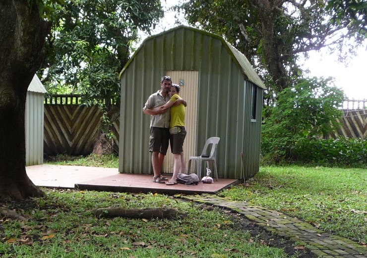 Bon, ça parait un peu spartiate (ça l'est), mais c'est ici que nous avons passé notre premier de l'an Philippin, à Naga, et ça ne coûtait que 400 Pesos