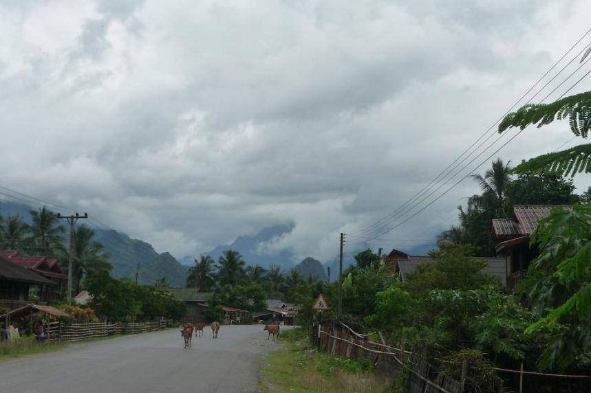 Départ pour la Chine