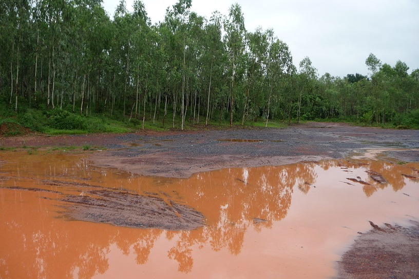 La boue ocre, c'est la classe.