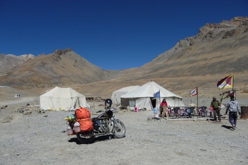 Pause chai entre deux cols