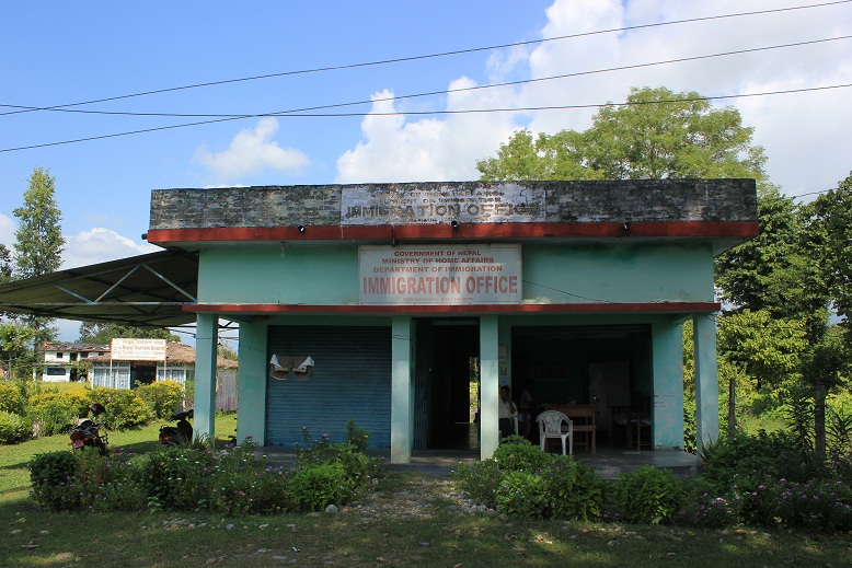 Bienvenu au Népal, c'est détendu et désert