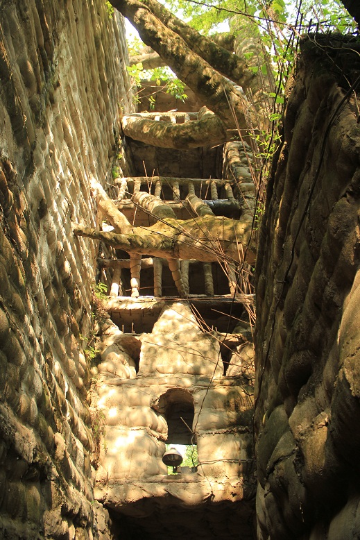 Un aperçu du labyrinthe qui n'en est pas un